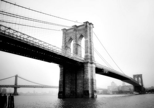 Бруклинский мост фото, Нью-Йорк (США)